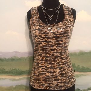 Michael Kors -sparkle sequin top